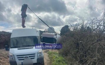 Ολοκληρώθηκε η επικίνδυνη μετάγγιση υγραερίου στο βυτιοφόρο που ανετράπη στα Δαμουλιανάτα