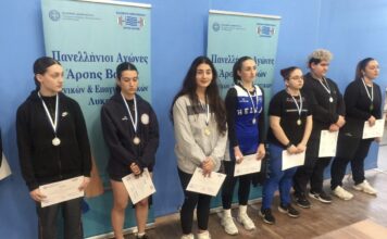 Συγχαρητήρια Δημάρχου Αργοστολίου στην Χαρά Μεταξά για την κατάκτηση του χρυσού μεταλλίου στους Πανελλήνιους Σχολικούς Αγώνες Άρσης Βαρών