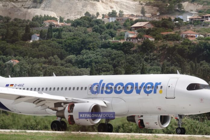 Η Discover Airlines προσθέτει δύο επιπλέον πτήσεις προς την Κεφαλονιά για το 2026