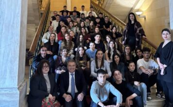 Π. Καππάτος: Υποδοχή στη Βουλή των Ελλήνων του Γενικού Λυκείου Ληξουρίου