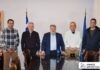 Συνάντηση Δημάρχου Αργοστολίου με αντιπροσωπεία της Πανελλήνιας Ομοσπονδίας Ενώσεων Προσωπικού Λιμενικού Σώματος