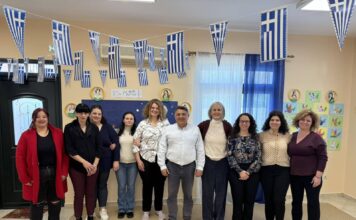 Παρουσία του Προέδρου του ΟΚΑΠ, κ. Γιώργου Λασκαράτου, στον Παιδικό Σταθμό «Στέλλα Κουρούκλη» στο Ληξούρι