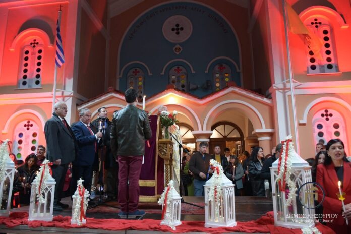 Ληξούρι: Με κατάνυξη και λαμπρότητα γιορτάστηκε η Ανάσταση στον Παντοκράτορα Ληξούρι: Με κατάνυξη και λαμπρότητα γιορτάστηκε η Ανάσταση στον Παντοκράτορα