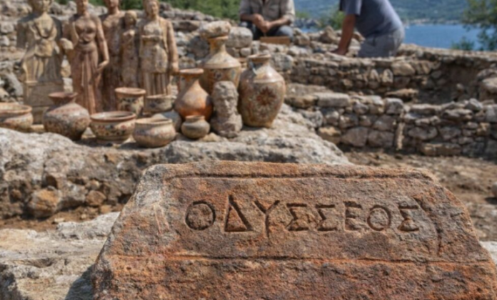 Ανακάλυψη-ορόσημο στην Ιθάκη: Εντοπίστηκε αρχαίο ιερό αφιερωμένο στον Οδυσσέα Ανακάλυψη-ορόσημο στην Ιθάκη: Εντοπίστηκε αρχαίο ιερό αφιερωμένο στον Οδυσσέα