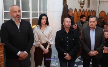 Στον Ι.Ν. Κοιμήσεως της Θεοτόκου Μεσσών Λακήθρας για την Ακολουθία των Παθών ο Διονύσης Λυκούδης και μέλη των «ΑΕΤΩΝ»