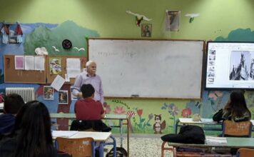 Μάθημα ζωής και ιστορίας από τον Δρ. Πέτρο Πετράτο στους μαθητές της Γ’ Γυμνασίου του Βαλλιάνειου Γυμνασίου Κεραμειών