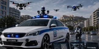 Στους δρόμους το νέο «έξυπνο» περιπολικό της Ελληνικής Αστυνομίας