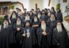 Η Ιερά Κοινότητα του Αγίου Όρους στη Ιερά Μονή Υπεραγίας Θεοτόκου Φανερωμένης Λευκάδος.