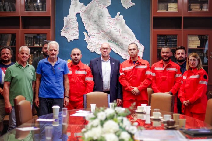 Στο επίκεντρο η αντιπυρική θωράκιση της Κεφαλονιάς στην επίσκεψη του Γενικού Γραμματέα Πολιτικής Προστασίας Στο επίκεντρο η αντιπυρική θωράκιση της Κεφαλονιάς στην επίσκεψη του Γενικού Γραμματέα Πολιτικής Προστασίας