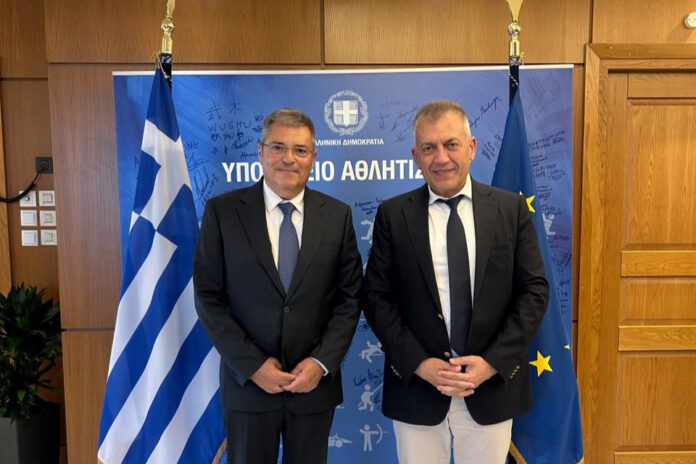 Π. Καππάτος: Συνάντηση με τον Αν. Υπουργό Αθλητισμού κ. Γιάννη Βρούτση για τις αθλητικές υποδομές ενόψει των Βεργωτείων Π. Καππάτος: Συνάντηση με τον Αν. Υπουργό Αθλητισμού κ. Γιάννη Βρούτση για τις αθλητικές υποδομές ενόψει των Βεργωτείων