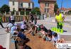 Δράση δεντροφύτευσης των μαθητών του Δημοτικού Σχολείου Κεραμειών στη νέα πλατεία