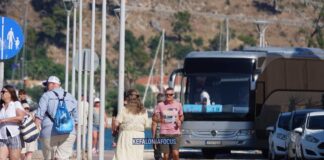 Ανάσα για επαγγελματίες ταξί και τουριστικών μεταφορών η άφιξη των 6.986 επιβατών κρουαζιέρας στο Αργοστόλι