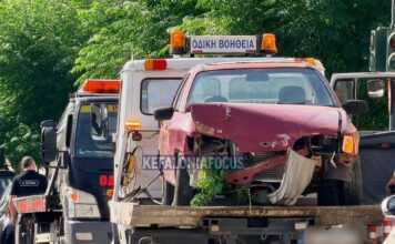 Τροχαίο με μεγάλες ζημιές στη διασταύρωση Βεργωτή – Δεβοσέτου