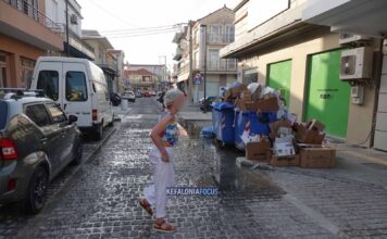 Οδός Σιτεμπόρων: Λιμνάζοντα νερά σε έργο που μόλις ολοκληρώθηκε – Εικόνες που προκαλούν προβληματισμό