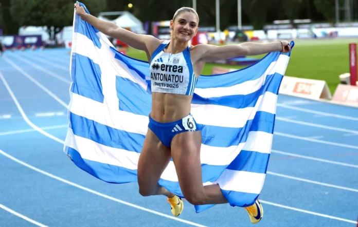 Ασημένια πρωταθλήτρια Ευρώπης η Αποστολία Αντωνάτου – Ιστορικό μετάλλιο για την Ελλάδα στα 100 μέτρα Κ18 Ασημένια πρωταθλήτρια Ευρώπης η Αποστολία Αντωνάτου – Ιστορικό μετάλλιο για την Ελλάδα στα 100 μέτρα Κ18