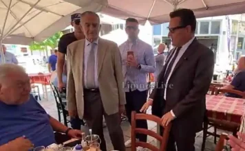 Ένταση στη Λήμνο κατά την επίσκεψη Γεωργιάδη: «Δεν θέλουμε παράσιτα, δρόμο» – Η απάντηση του υπουργού Υγείας