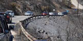 Ο Κατελειός μετρά τις πληγές του – Το μαύρο τοπίο της φωτιάς σκιάζει την καρδιά της τουριστικής περιόδου