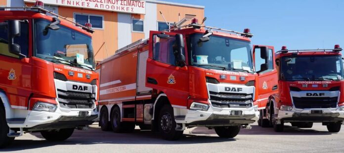 Νέα ενίσχυση για το Πυροσβεστικό Σώμα: 14 υδροφόρα 12.000 λίτρων μέσω «ΑΙΓΙΣ» – Στα 1.000 τα νέα οχήματα που έχουν ήδη παραδοθεί Νέα ενίσχυση για το Πυροσβεστικό Σώμα: 14 υδροφόρα 12.000 λίτρων μέσω «ΑΙΓΙΣ» – Στα 1.000 τα νέα οχήματα που έχουν ήδη παραδοθεί