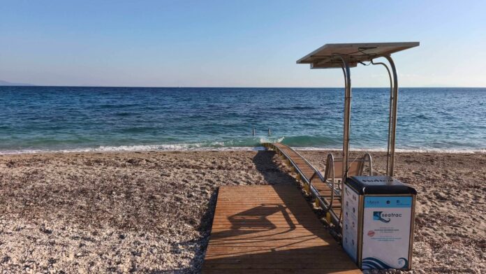 Τοποθετήθηκαν τα συστήματα SEATRAC στα Αράγια του Πόρου Κεφαλονιάς για προσβασιμότητα και από τους ΑμεΑ! Τοποθετήθηκαν τα συστήματα SEATRAC στα Αράγια του Πόρου Κεφαλονιάς για προσβασιμότητα και από τους ΑμεΑ!