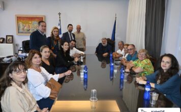 Συνάντηση Δημάρχου Αργοστολίου με τους βουλευτές του ΠΑΣΟΚ – Κινήματος Αλλαγής, Μανώλη Χριστοδουλάκη και Κατερίνα Σπυριδάκη