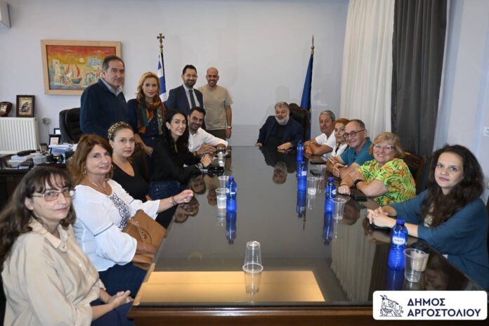 Συνάντηση Δημάρχου Αργοστολίου με τους βουλευτές του ΠΑΣΟΚ – Κινήματος Αλλαγής, Μανώλη Χριστοδουλάκη και Κατερίνα Σπυριδάκη Συνάντηση Δημάρχου Αργοστολίου με τους βουλευτές του ΠΑΣΟΚ – Κινήματος Αλλαγής, Μανώλη Χριστοδουλάκη και Κατερίνα Σπυριδάκη