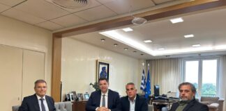 Συνάντηση του Δημάρχου Ιθάκης με τον Υφυπουργό παρά τω Πρωθυπουργώ Θανάση Κοντογεώργη για τα μεγάλα έργα του νησιού